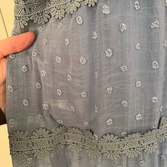Bohme Blue Swiss Dot Dress - Picture 4 of 8